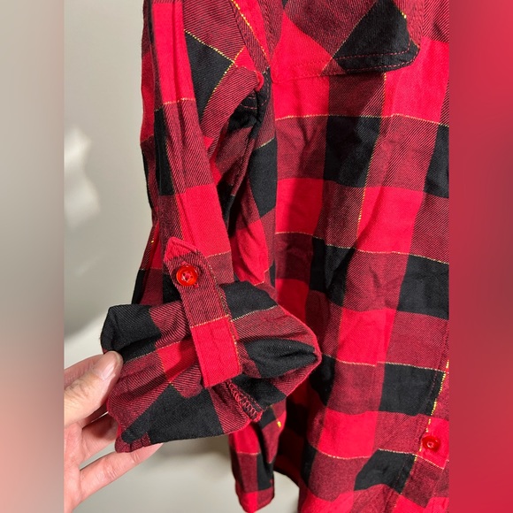 NWT LOT of 3 Plaid Flannel Wonder Nation Shirts - Picture 13 of 13